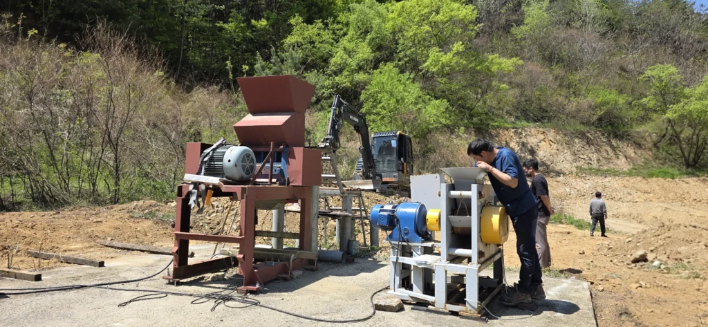 흑운모 시험 생산