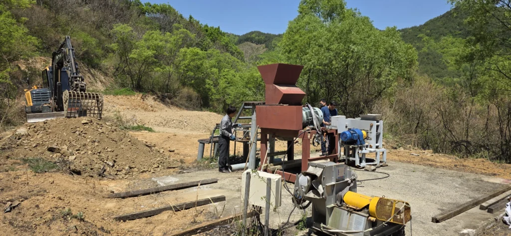 흑운모 원석 가공